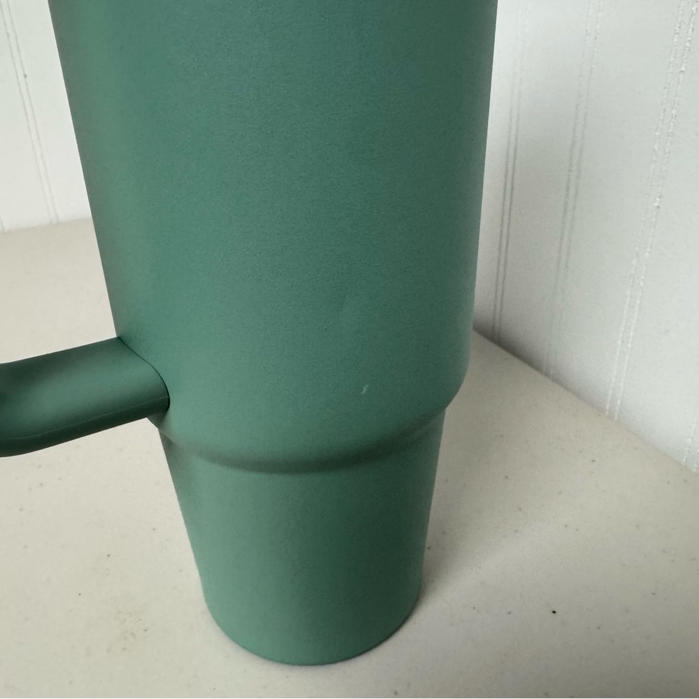 Stanley Teal Travel Tumbler with Handle - Picture 4 of 5